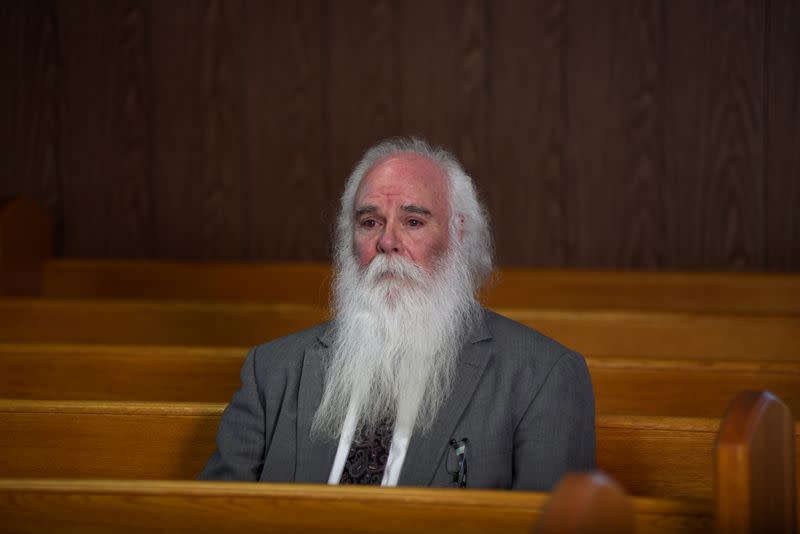 Lawyer Marty Meason poses for a portrait at the Osage County District Court in Pawhuska