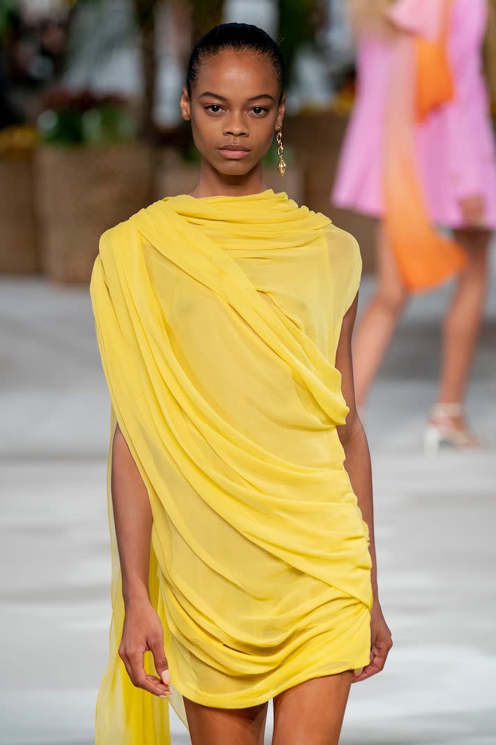 Shutterstock.Oscar de la Renta show, Runway, Spring Summer 2020, New York Fashion Week