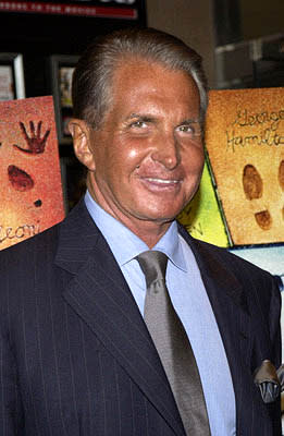 George Hamilton at the New York premiere of Dreamworks' Hollywood Ending