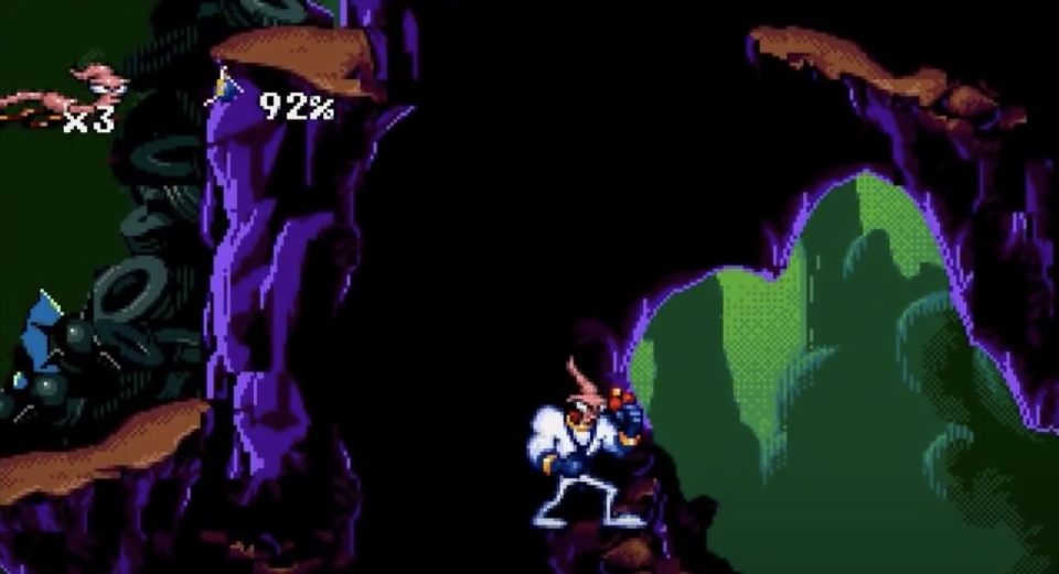 Screenshot of Earthworm Jim