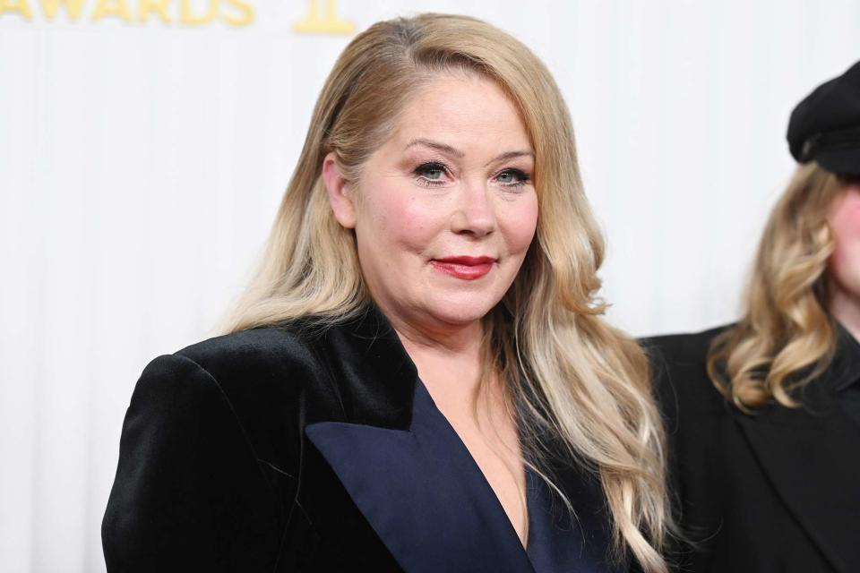 <p>Gilbert Flores/Variety via Getty</p> Christina Applegate