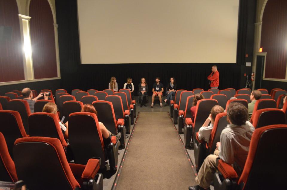 A young adult filmmakers panel held in 2014 at the then-Empire Cinema.
(Photo: David De Rita)