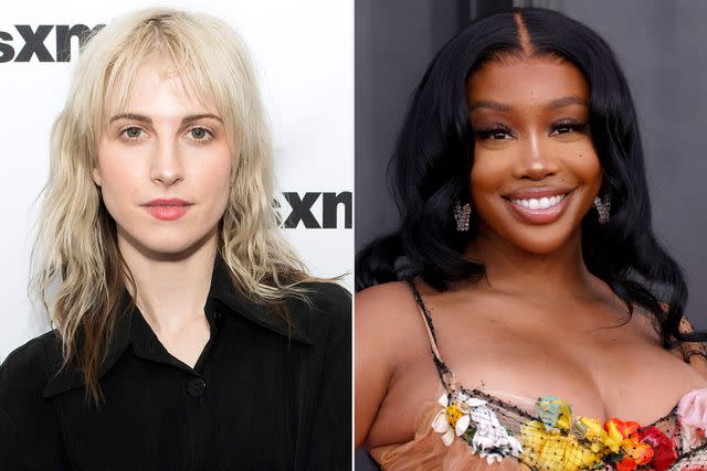 <p>Bonnie Biess/Getty; Frazer Harrison/Getty</p> Hayley Williams; SZA