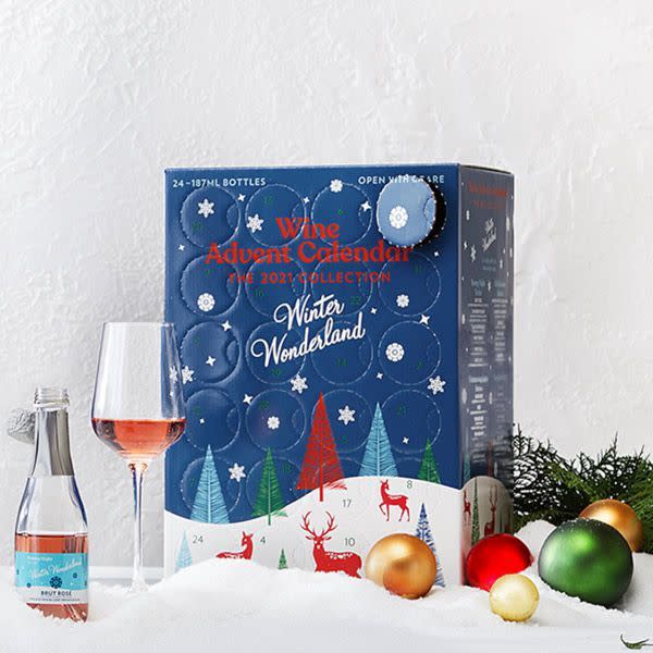 1) Winter Wonderland Wine Advent Calendar