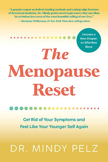 Book cover image of The Menopause Reset by Dr. Mindy Pelz