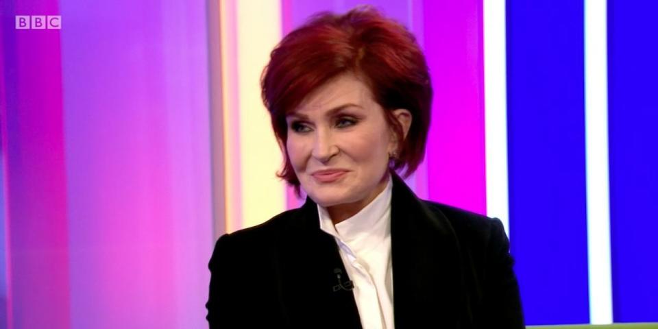 Sharon made the generous donation on The One Show. Copyright: [BBC]