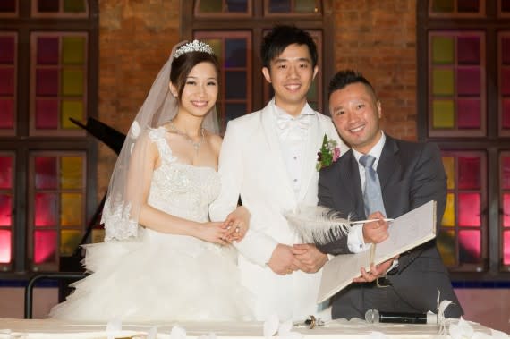 一個負責任的証婚律師絕不會只著重証婚，更是整個婚禮。