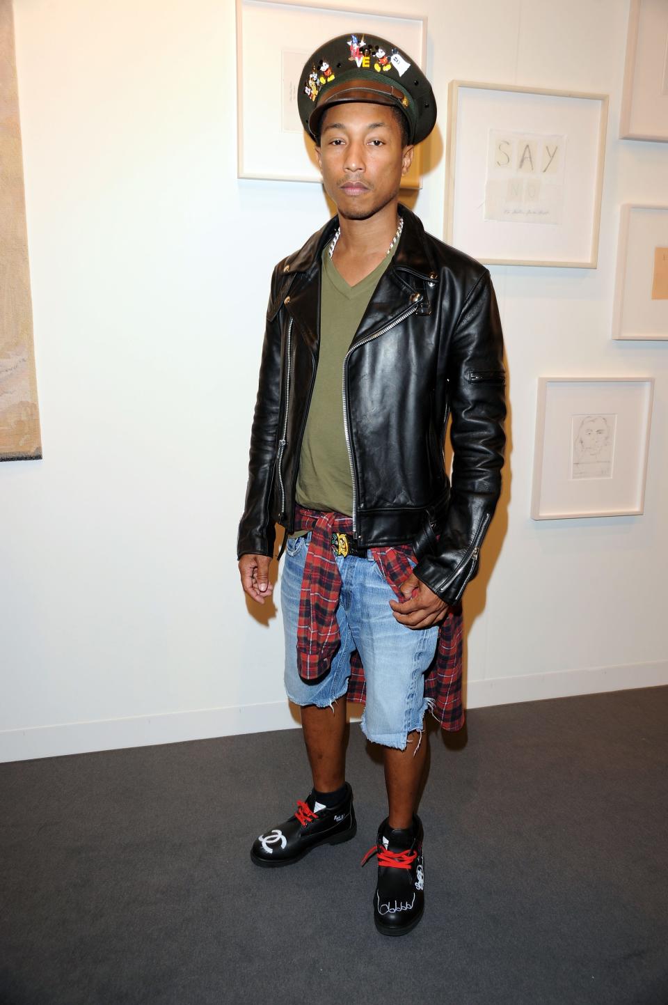 Pharrell Williams on November 30, 2011 in Miami.