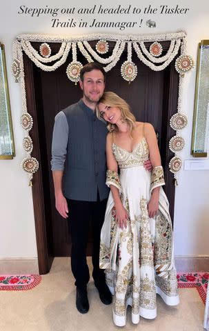 <p>Ivanka Trump/Instagram</p> Ivanka Trump and husband Jared Kushner.