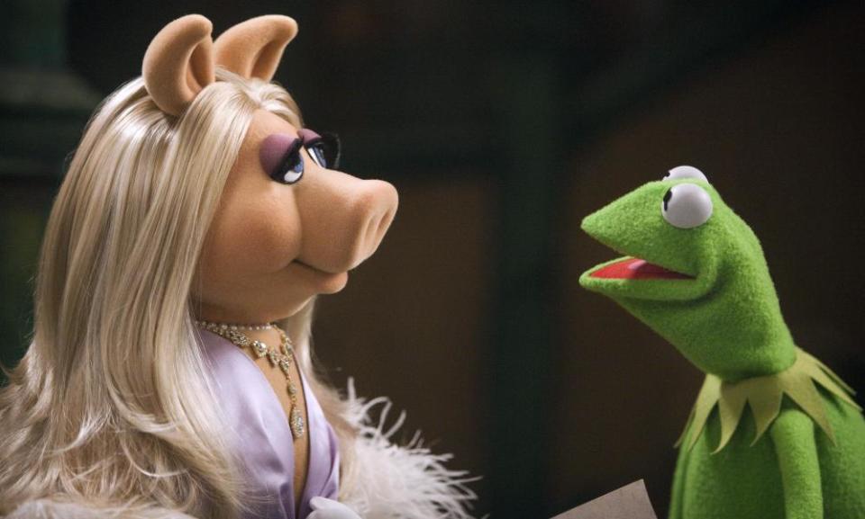 Miss Piggy and Kermit