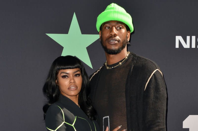 Teyana Taylor (L) confirmed her separation from Iman Shumpert after seven years of marriage. File Photo by Chris Chew/UPI