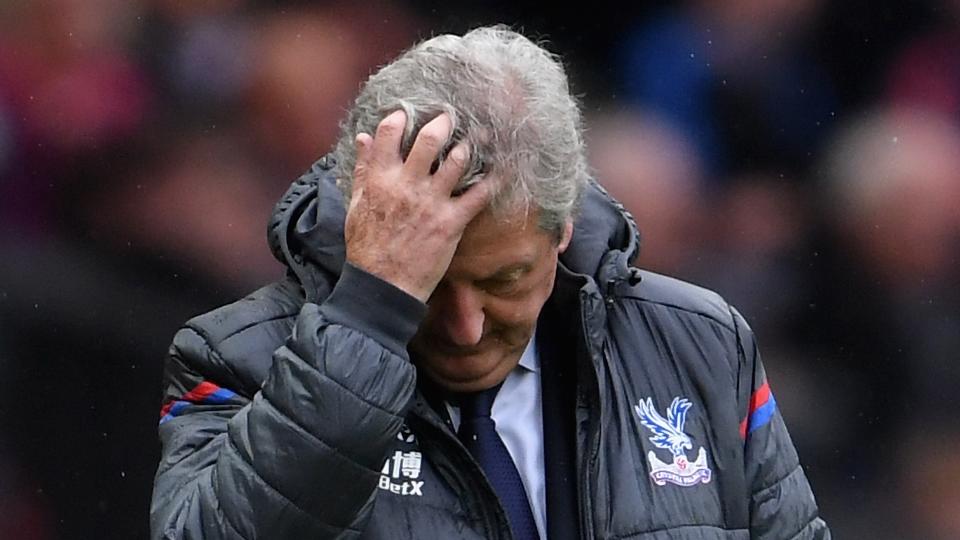 Roy Hodgson and Crystal Palace have still not scored in the league and are dead last with 0 points.