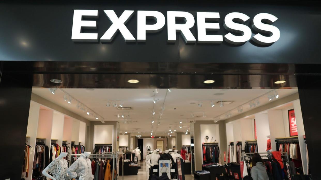 <div>FILE - The exterior of an Express clothing store is seen as the company announces it will close some stores on January 22, 2020 in Plantation, Florida. (Photo by Joe Raedle/Getty Images)</div>