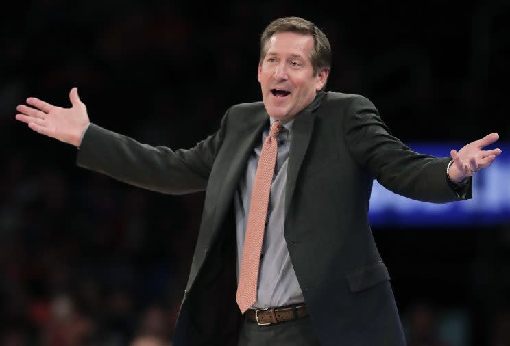 Jeff Hornacek doesn't get the triangle thing either. (Associated Press)