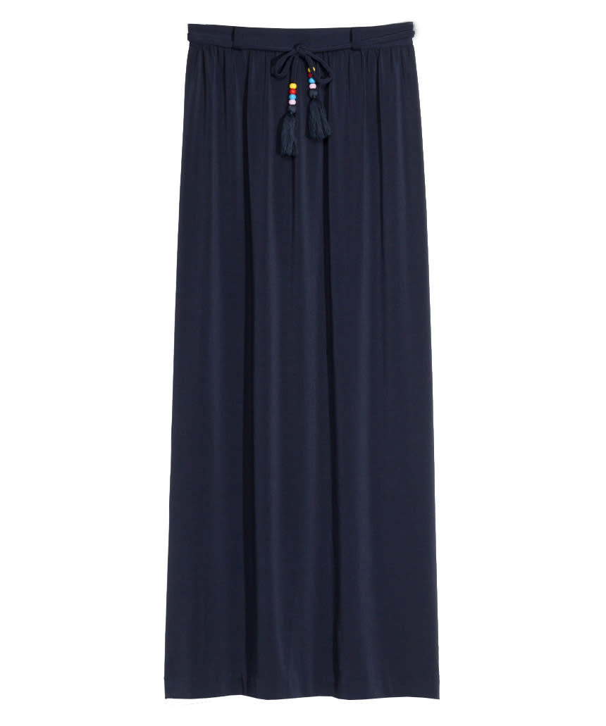 BEAD MAXI SKIRT