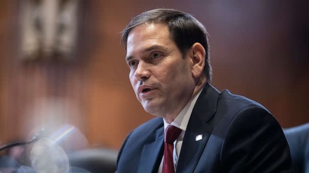 PHOTO: Sen. Marco Rubio speaks during a Senate Appropriations Subcommittee on Labor, Health and Human Services, Education, and Related Agencies hearing on Capitol Hill, May 17, 2022 (Pool via Getty Images)