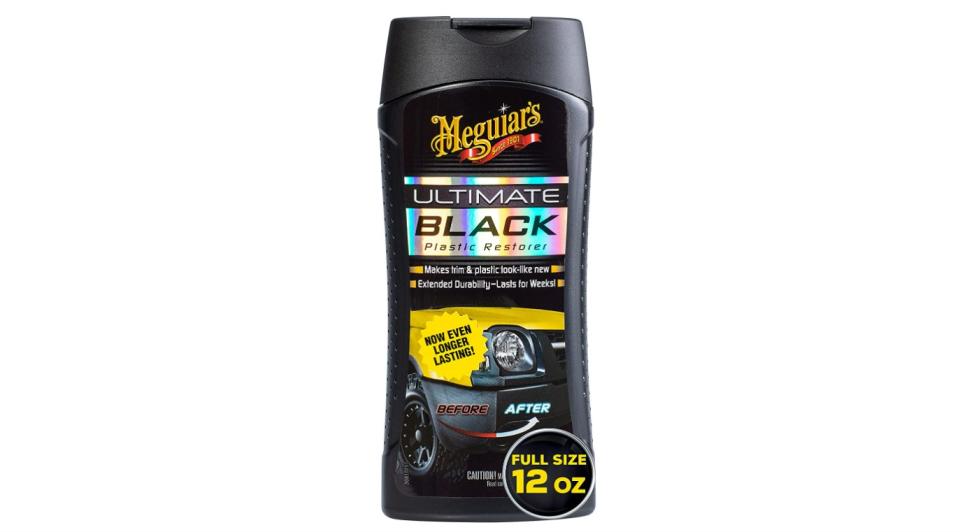 Restaurador de plástico negro MEGUIAR´S / Imagen: Amazon.com.mx