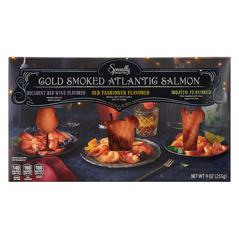 Specially Selected Cold Smoked Salmon Trio<p>Aldi</p>