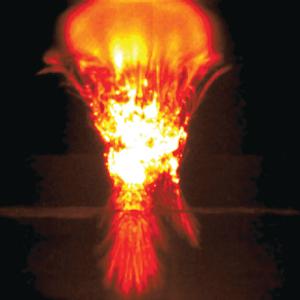 High-speed video and models suggest sprites are caused by plasma irregularities in the ionosphere, the layer above the lower atmosphere.