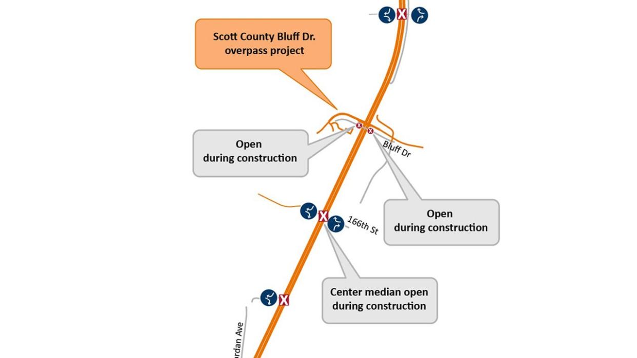 <div>Commuters will notice a reduction to one lane in both directions beginning at 7 a.m., between Hwy 21 in Jordan and Hwy 41 in Jackson Township.</div> <strong>(Supplied)</strong>