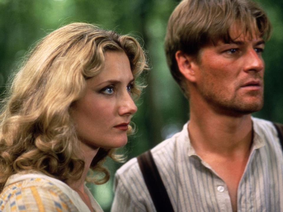 Richardson and Sean Bean in 1993’s ‘Lady Chatterley’ (Moviestore/Shutterstock)