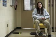 <p><strong>Drug related charges</strong></p><p>A member of OITNB's gang of ex-meth users, viewers assume Angie's in prison for drug possession, though it''s not actually ever confirmed. </p><p>She is portrayed by Julie Lake.<br></p>