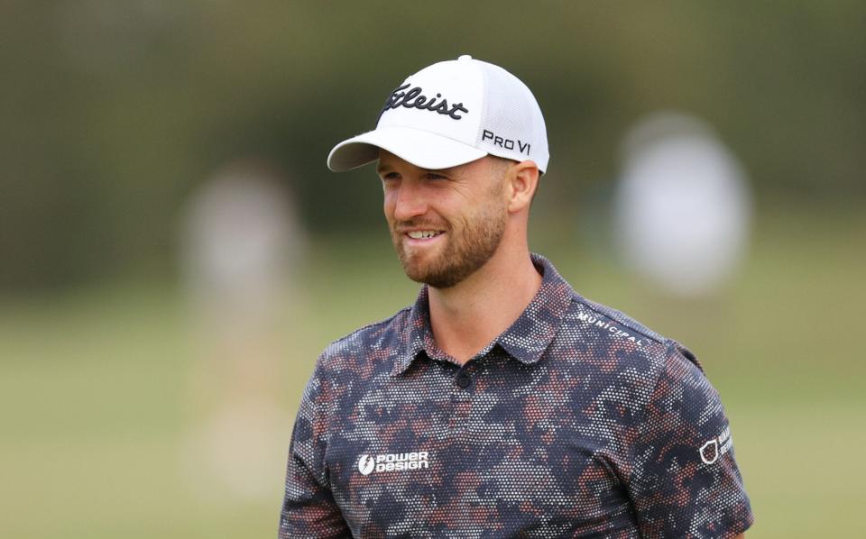 Wyndham Clark smiles after his birdie on the 18th green during the first round of the 123rd U.S. Open Championship at The Los Angeles Country Club - Andrew Redington/Getty Images