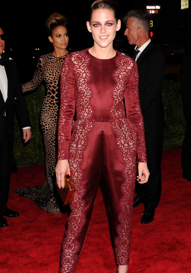 Met Ball 2013: Kristen Stewart was a red carpet let-down in a Stella McCartney jumpsuit.