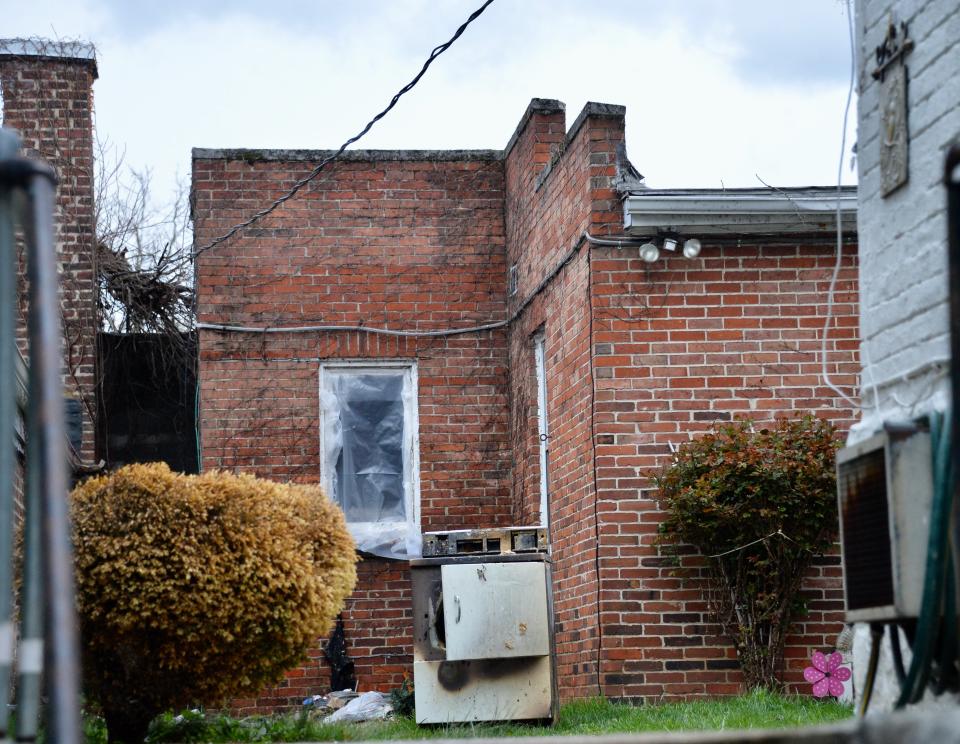 The Hagerstown Fire Department is investigating a Thursday afternoon fire at an apartment connected to the back of 133 E. Franklin St. in downtown Hagerstown.