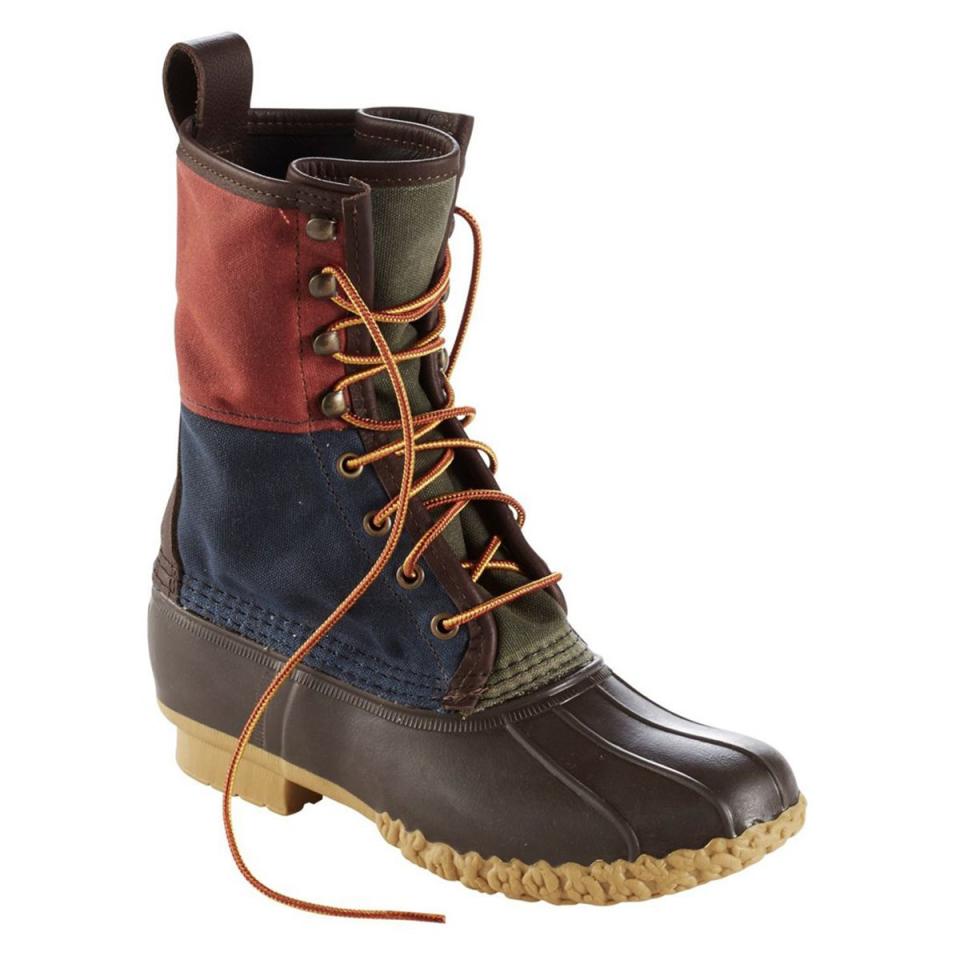 Best L.L. Bean: Signature Retro Colorblock Waxed-Canvas Bean Boots