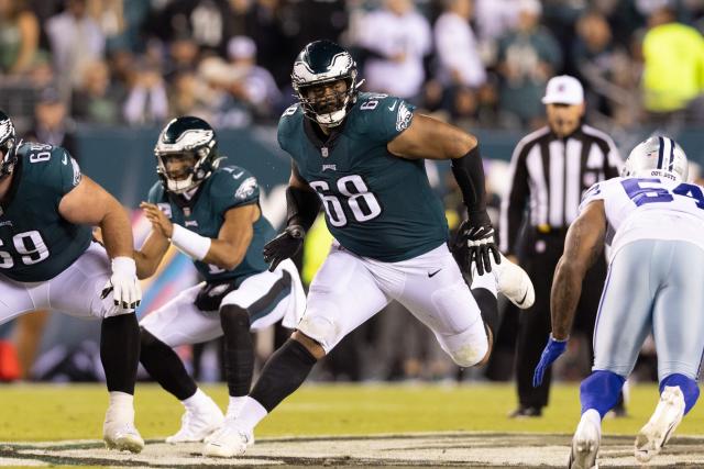 Eagles tackle Lane Johnson out for rest of the regular season with  abdominal injury