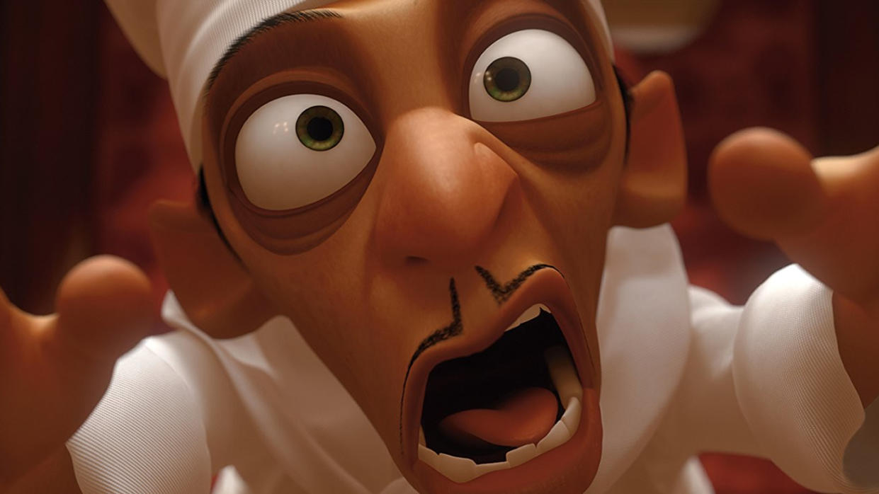 Ian Holm provided the voice of Skinner in 'Ratatouille'. (Credit: Pixar)