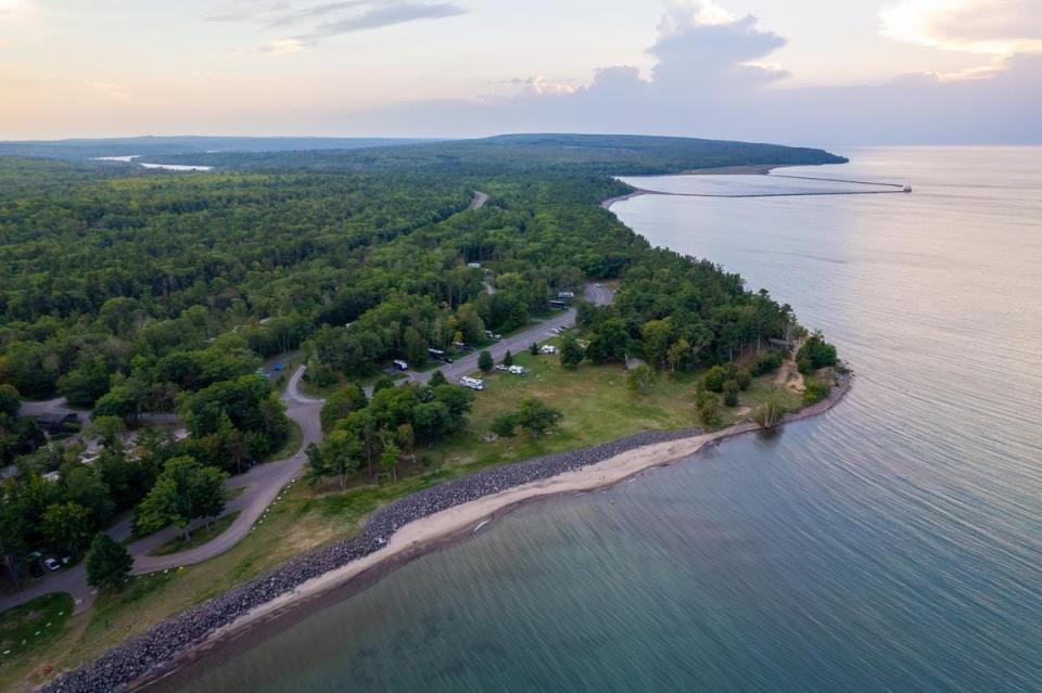 McLain State Park in summer 2023.