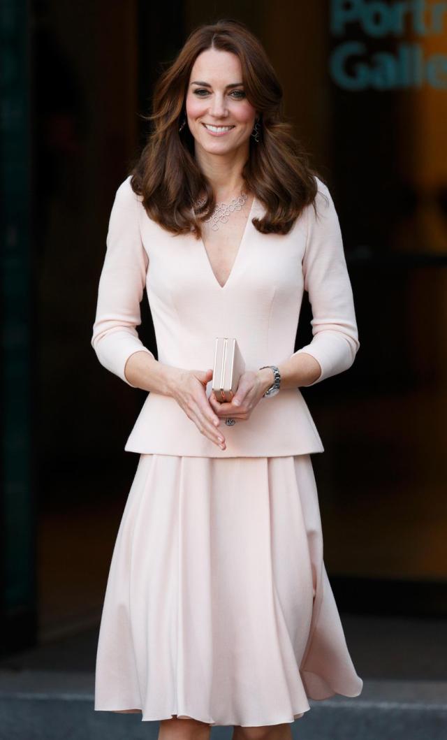 Kate Middleton Wears Belted Zara Dress for University of London Event