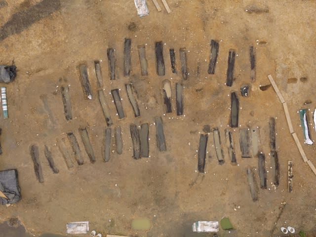 81 'rare' Anglo Saxon coffins found in Norfolk