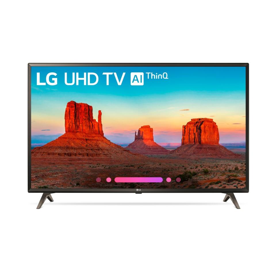 LG 43” 4L UHD HDR Smart TV. (Photo: Target)