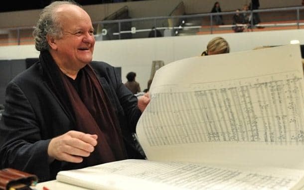 Leading German composer Wolfgang Rihm - Credit: DPA/Alamy