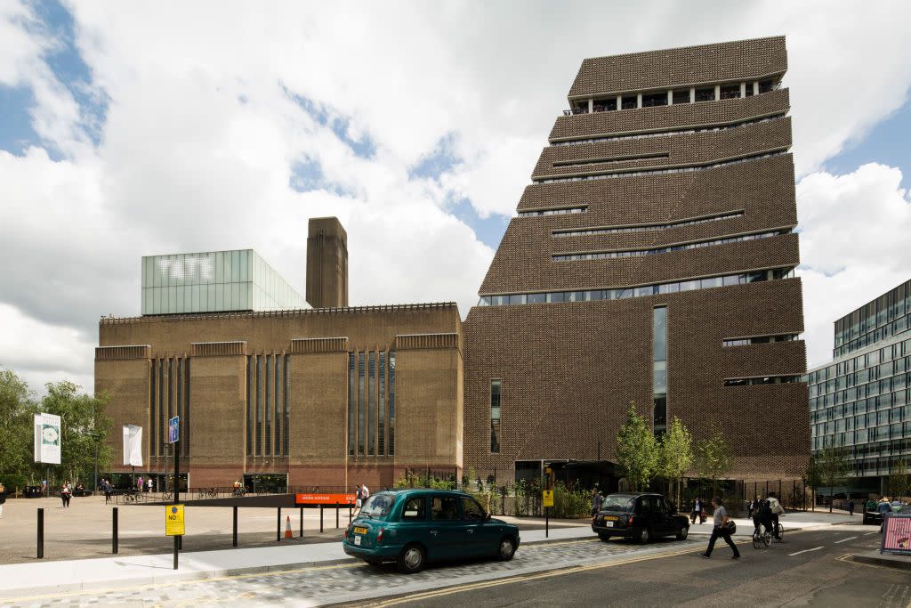 view of west side of switch house switch house at tate modern london united kingdom architect herzog and de meuron 2016