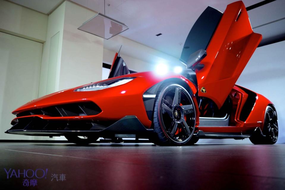 億萬終極牛魔王！超限量Lamborghini Centenario終於親臨台灣！