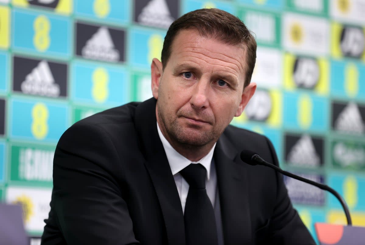 Ian Baraclough is hoping to build on Saturday’s win over Kosovo when his side take on Greece (Liam McBurney/PA) (PA Wire)