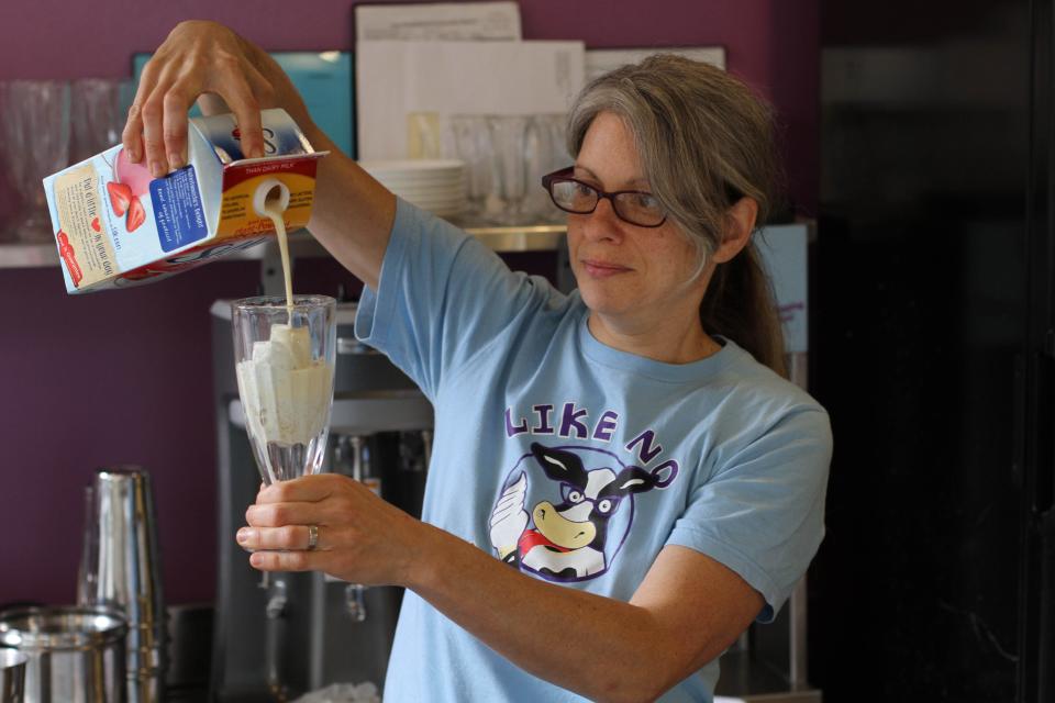 After eight years on Ives Street in Providence, Karen Krinsky, owner of Like No Udder ice cream shop, has to find a new location.