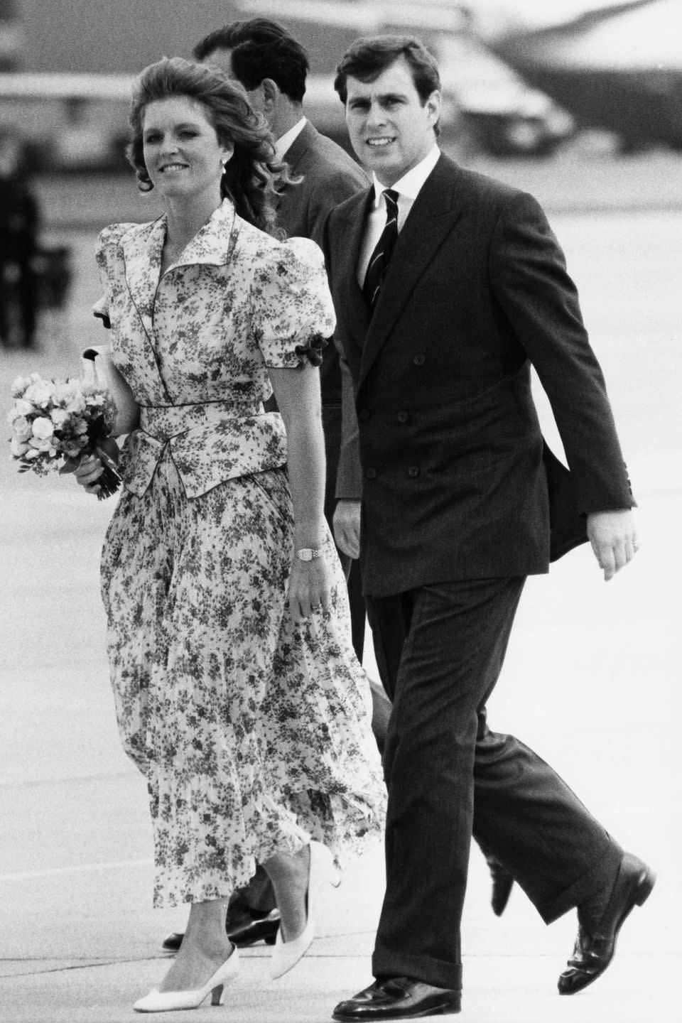 1986: Sarah Ferguson and Prince Andrew
