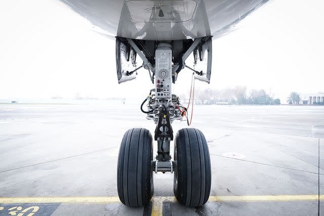 Getty Stock image of airplane tires