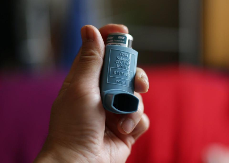 About 160,000 people in the UK are diagnosed with asthma each year (Yui Mok/PA) (PA Wire)