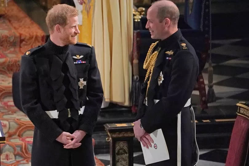 William was Harry's best man at his wedding