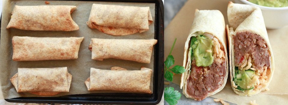 Make-Ahead Bean Burritos from Yummy Mummy Kitchen