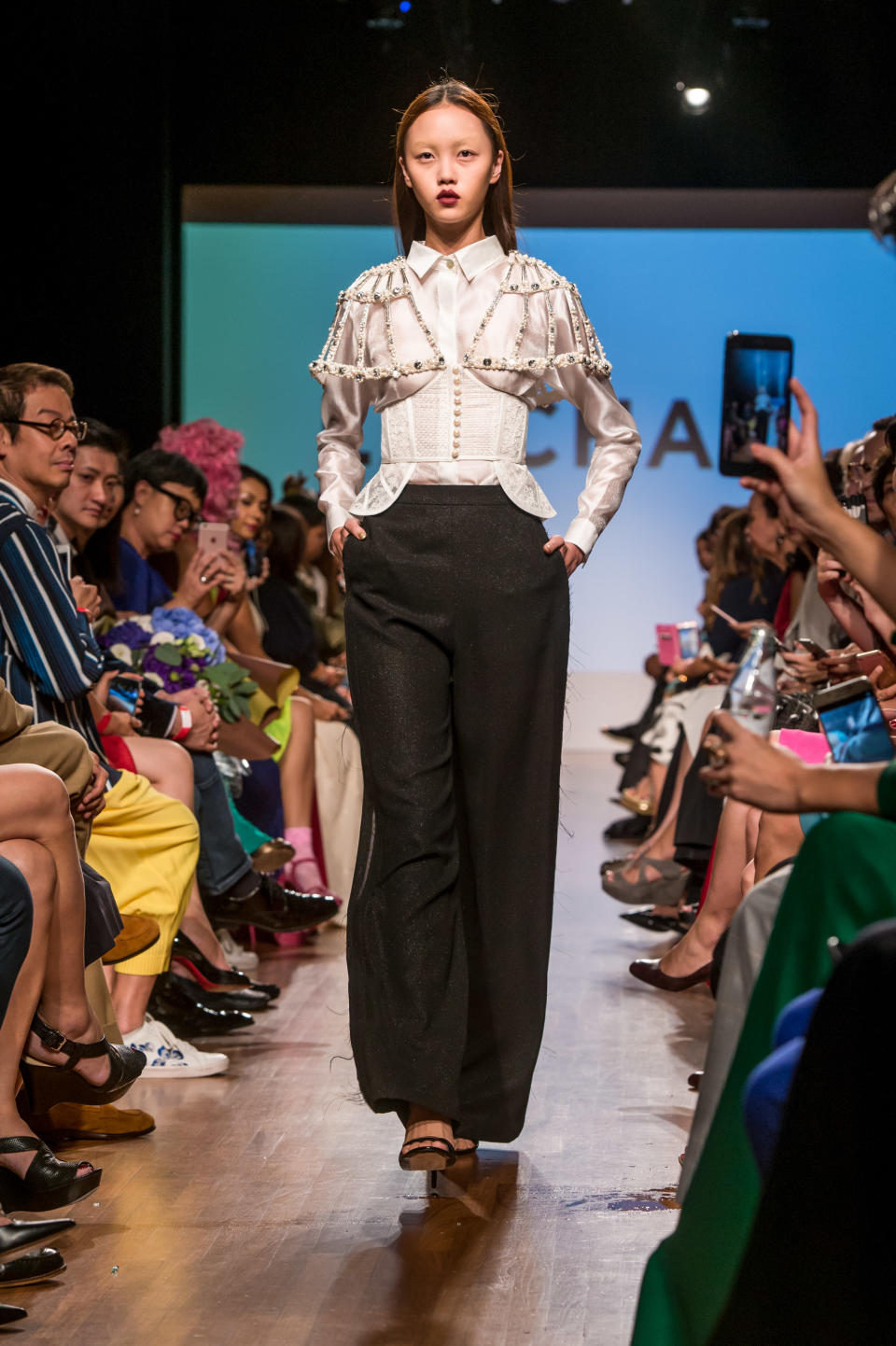 LAICHAN Spring/Summer 2018 collection at Singapore Fashion Week