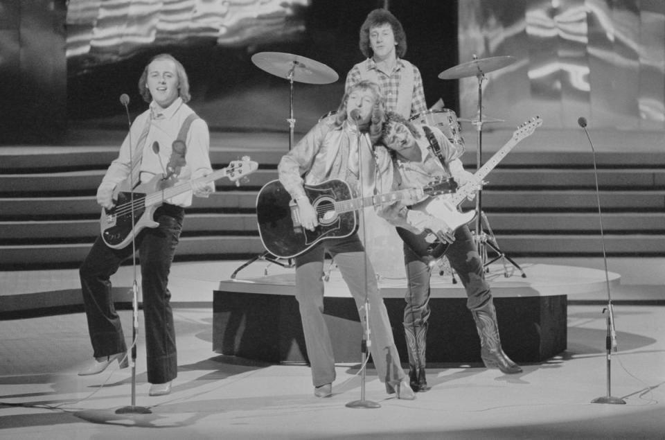 Black Lace performing at Eurovision in 1979 (Getty Images)