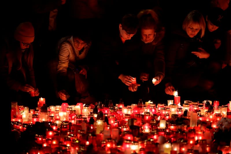 30th anniversary of the 1989 Velvet Revolution in Prague