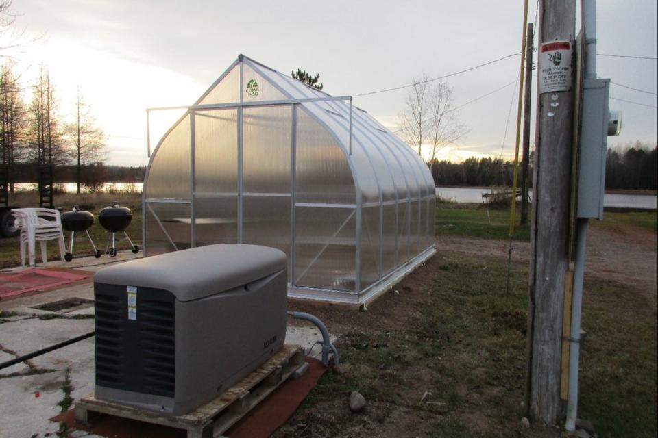 Each site owned by Fortitude Ranch has communal facilities including greenhouses (Drew Miller)